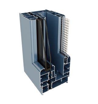 通辽DZ100窗纱一体系列